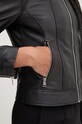 HUGO geaca de piele 50516730 negru