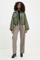 Oblečení Oboustranná bunda Weekend Max Mara 2425486031600 zelená