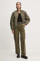 Bomber jakna Guess Jeans W4YL01.WG932 zelena AW24