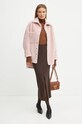 Pinko kurtka koszulowa 103541.A1ZN różowy AW24