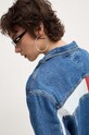 Îmbrăcăminte Tommy Jeans geacă din denim DW0DW18207 albastru