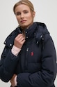 Péřová bunda Polo Ralph Lauren námořnická modř 211941005