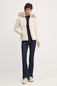 Péřová bunda Tommy Jeans DW0DW18312 béžová AW25