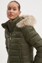 Tommy Jeans geaca de puf verde DW0DW18312