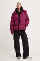 Μπουφάν με επένδυση από πούπουλα Tommy Jeans DW0DW18610 μωβ AW24