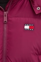 Pernati prsluk Tommy Jeans DW0DW18611 ljubičasta