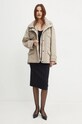 Pinko kurtka z domieszką wełny 104403.A28E beżowy AW24