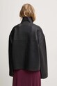 Ρούχα Δερμάτινο μπουφάν Remain Bonded Leather Jacket 501956100 μαύρο