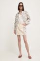 Джинсова куртка Pepe Jeans REGULAR JACKET PAISLEY PL402409 бежевий AW24