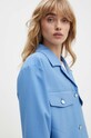 Куртка з домішкою вовни Moschino Jeans блакитний 0506.8226