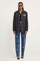 Куртка Moschino Jeans 0608.8217 чорний AW24