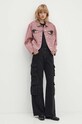 Джинсовая куртка Moschino Jeans 0502.8222 розовый AW24