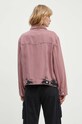 Одежда Джинсовая куртка Moschino Jeans 0502.8222 розовый