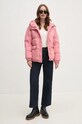 Péřová bunda United Colors of Benetton 2JF8DN061 oranžová NC24
