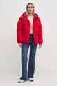 United Colors of Benetton kurtka puchowa 2JF8DN061 czerwony NC24