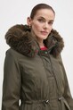 Dkny parka zielony DLEMPT22
