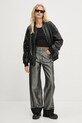 Chiara Ferragni geaca bomber 77CBSH01 negru AW24