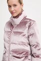 EA7 Emporio Armani bársony kabát TNGBZ.6DTB06.1341 rózsaszín