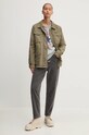 Superdry kurtka bawełniana W5011762A.NY8 zielony AW24