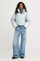 Diesel kurtka W-HIMSY A14550.0QJAN niebieski AW24