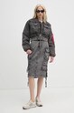 Bomber jakna Alpha Industries 148008 siva AW24
