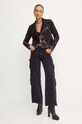 Rifľová bunda Versace Jeans Couture 77HAS460.DW081F01 čierna AW24