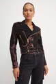 Oblečení Džínová bunda Versace Jeans Couture 77HAS460.DW081F01 černá