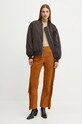 Ivy Oak kurtka bomber IO119104 brązowy AW24