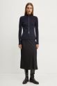 Μπουφάν Max Mara Leisure 2426916038600 σκούρο μπλε AW24