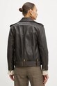 Oblačila Usnjena biker jakna Luisa Spagnoli SINGOLO 541219 rjava