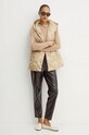 Weekend Max Mara gilet in piuma 2425296022600 beige AW24
