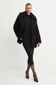 Kabát Patrizia Pepe 2O0145.E057 černá AW24