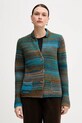 United Colors of Benetton cardigan in lana verde 105CD6880