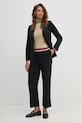 Велюровий піджак United Colors of Benetton 2Q5GDW02G чорний AW24