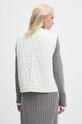 Odzież Pepe Jeans bezrękawnik ALI PL402426 biały
