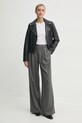 Шкіряна куртка Pepe Jeans AURORI PL402428 темно-синій AW24