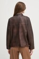 Одяг Шкіряна куртка Pepe Jeans BERNA PL402455 коричневий