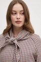 Pepe Jeans geaca din amestec de lana BRIDGET bej PL402466
