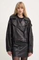 IRO geaca de piele WP137YURIA negru