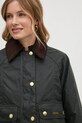 Barbour giacca Cropped Beadnell Wax verde LWX1403