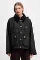 Barbour giacca Reighton Wax nero LWX1397