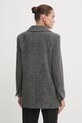 Oblečenie Vlnený kabát Barbour Paulette Mensy Jacket LTA0122 sivá