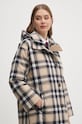 Barbour cappotto Iris Tartan Waterproof Jacket blu navy LWB0903