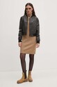 Sisley kurtka bomber 2VPVLN04S czarny AW24