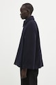 Samsoe Samsoe wool jacket ALMA F23300184 navy AW25