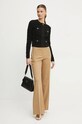 Πλεκτή ζακέτα Marciano Guess HERMIONE 4BGR64.5661Z μαύρο AW24
