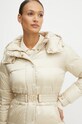 Twinset kurtka puchowa beżowy 242TT2381