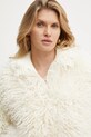 Куртка з домішкою вовни Twinset 242TT3250 бежевий
