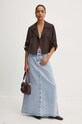 Μάλλινο σακάκι Marella 2423046025200 καφέ AW24