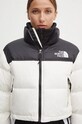 Μπουφάν με επένδυση από πούπουλα The North Face Nuptse Short Jacket μπεζ NF0A5GGEROU1